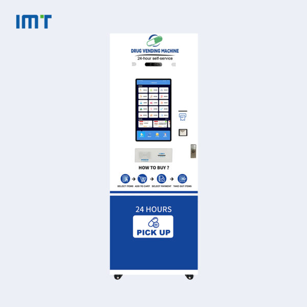 107 slots 21.5-inch screen pharmacy  vending machine