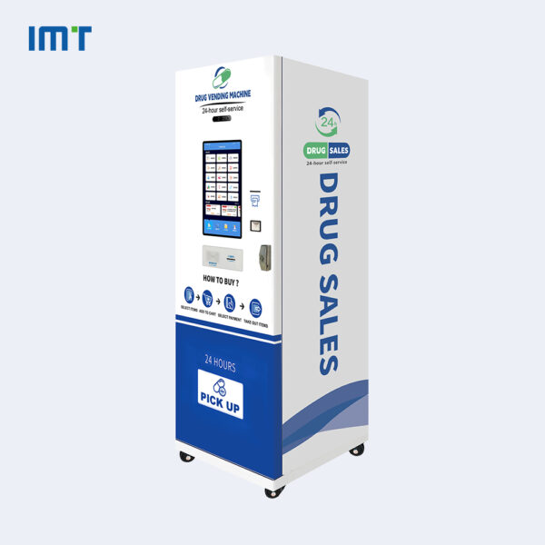 107 slots 21.5-inch screen pharmacy  vending machine