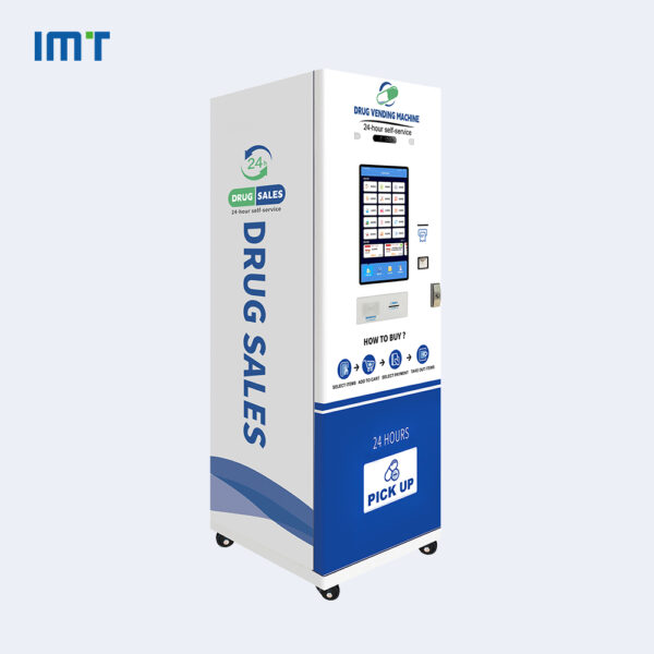 107 slots 21.5-inch screen pharmacy  vending machine