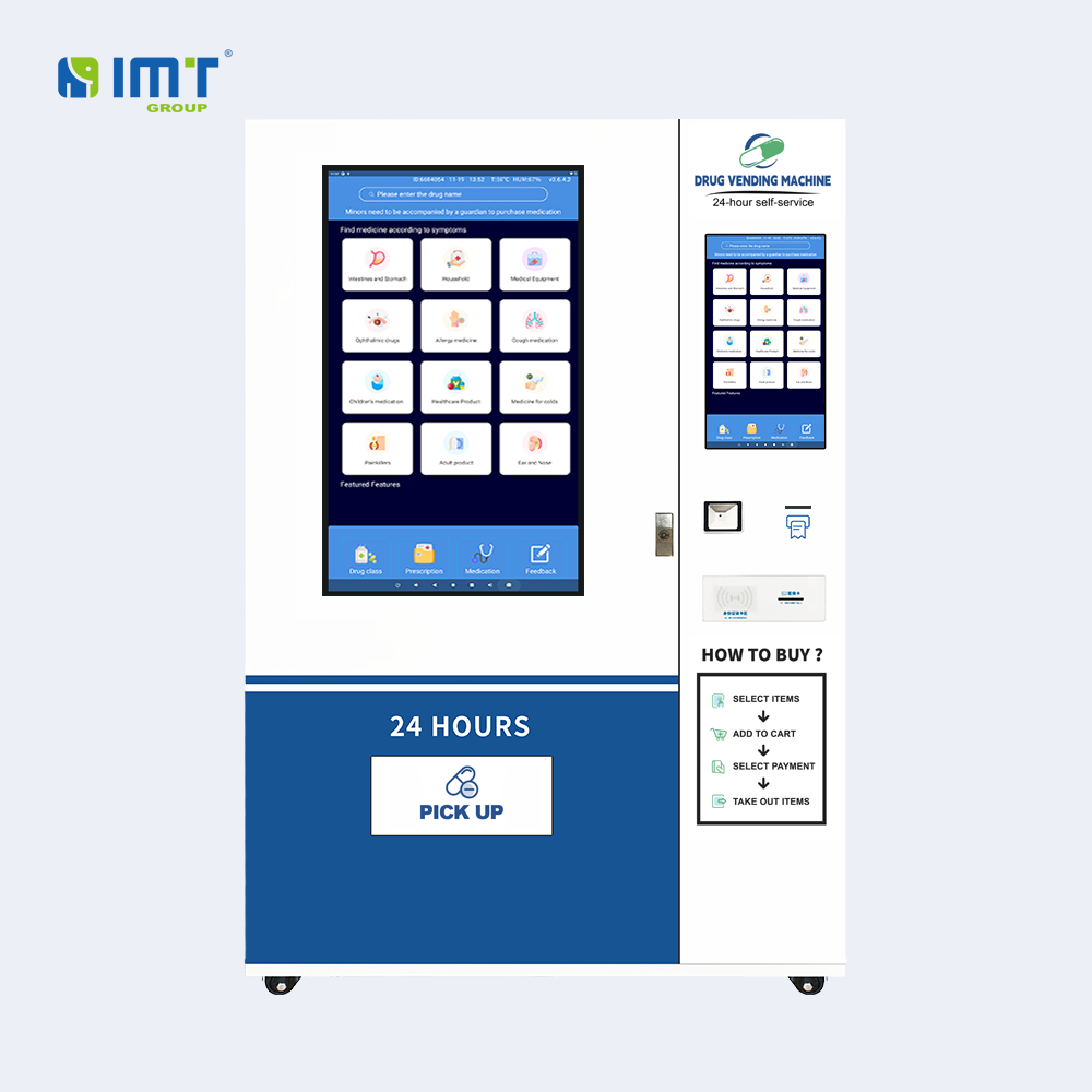 369 slots 43-inch + 21.5-inch screen pharmacy vending machine