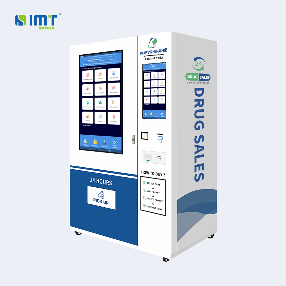 369 slots 43-inch + 21.5-inch screen pharmacy vending machine