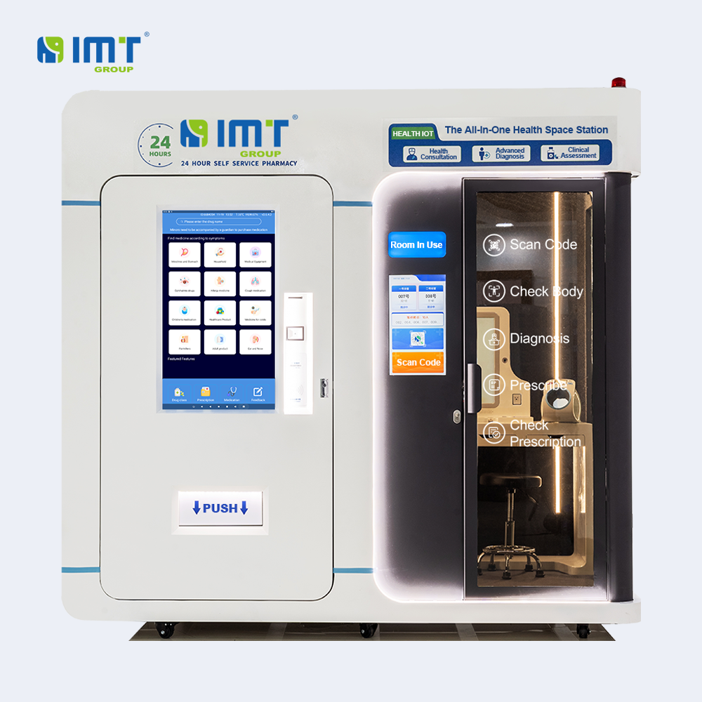 43-inch + 21.5-inch screen Multiple functional health check station