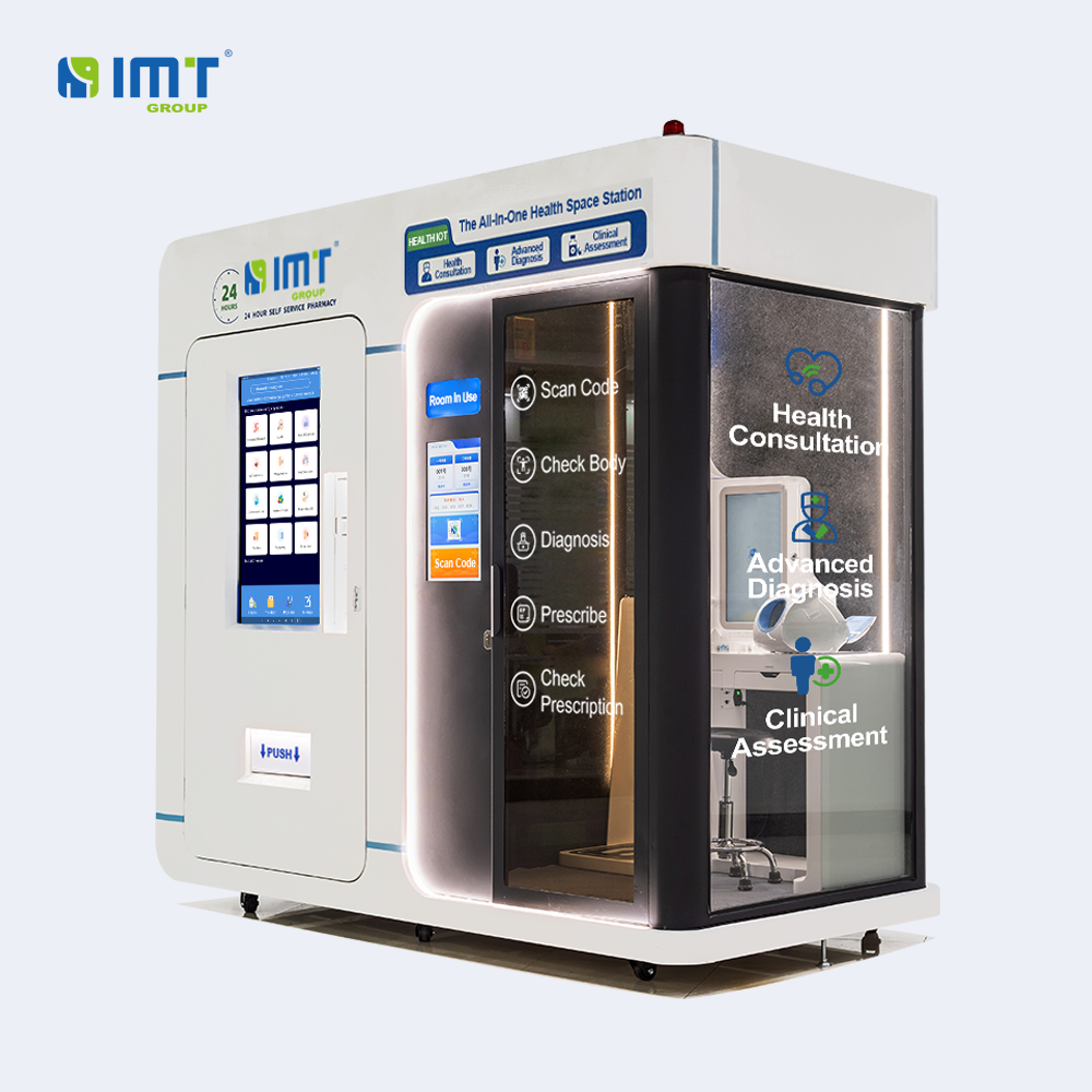 43-inch + 21.5-inch screen Multiple functional health check station