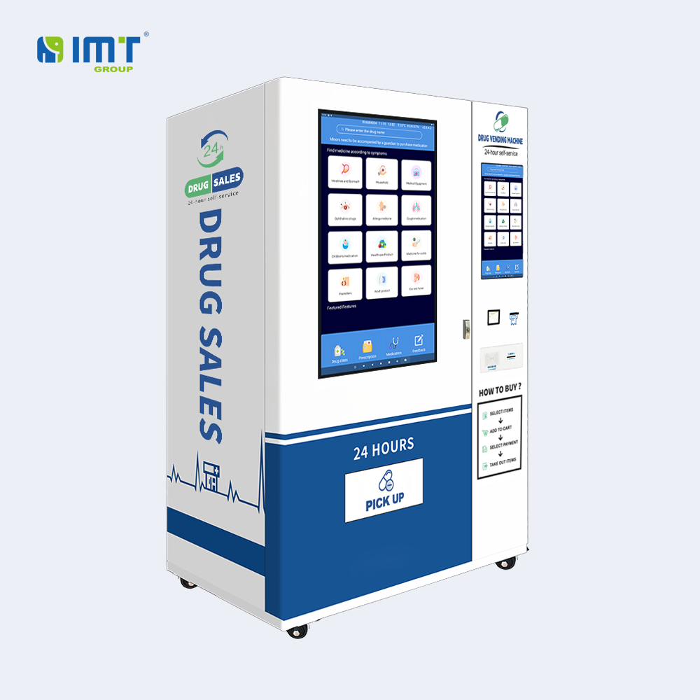 369 slots 43-inch + 21.5-inch screen pharmacy vending machine
